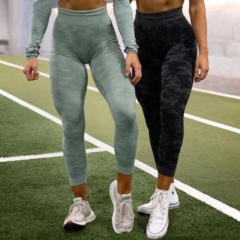 Fitness-Leggings mit hoher Taille für Damen 