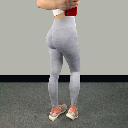 Fitness-Leggings mit hoher Taille für Damen 